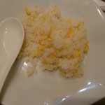 鴻運 - 日替り麺セットの半チャーハン