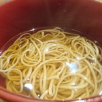 蕎麦 流石 - 小さなかけそば②