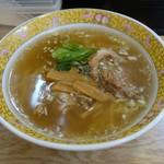 らーめん 安べえ - 「塩らーめん」 麺少なめ