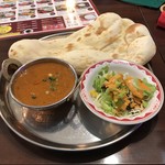 Ruchi - キーマカレーセット。
            税込800円。
            美味し。