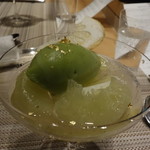 SUGALABO - 高知「白木果樹園」土佐文旦　バジルのソルベ