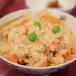 Nidaime Jimpachi - 自慢の味ご飯  手仕込みおとも付き（プチサイズ）@税込205円