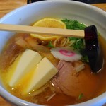 会津ラーメン 和 - ゆずラーメン×バター(2回目)