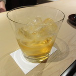 銀座うち山 - 梅酒ロック　 完熟紀州南高梅（和歌山） 900円+Tax 