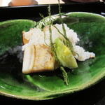 銀座うち山 - 太刀魚の炙り