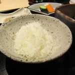 銀座うち山 - 炊き立て御飯