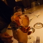 Auberge de Primavera - ロゼシャンパンで乾杯♪