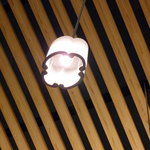 虎屋菓寮 - ライトは、虎屋のマークの型