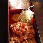 チキンハウス515 - 竜田揚げ弁当５００円。