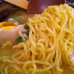 炎帝 - らーめん炎帝 炎帝らーめん 麺アップ