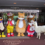 エピナール那須 - 那須のキャラクター勢ぞろい