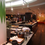 エピナール那須 - ブッフェコーナー全景