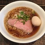 麺や 結 - 味玉醤油そば（900円）