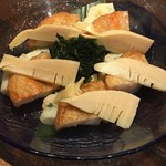 福の花 - 長州揚げと竹の子土佐煮の冷鉢