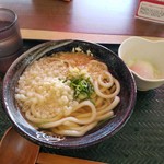 Hanamaru Udon - かけうどん￥190
                        温泉玉子￥80