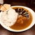 カラクサカレー - 料理写真:赤黒カレーのハーフ&ハーフ♪