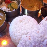 デリー - 南インド料理ランチのライス