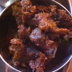 デリー - 南インド料理ランチのマトンフライ１