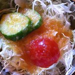 デリー - 南インド料理ランチのサラダ