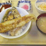 HBC グリル - 穴子天丼　６５０円【２０１８年２月】