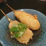 Kushinosuke Kura - フグおろしポン酢、牡蠣