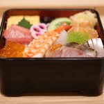 赤坂 すし 秀 - 海鮮丼 1188円