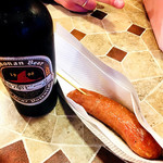 腸詰屋 - 湘南ビールセット@1050円の
シュベルツ&チョリソーを選択