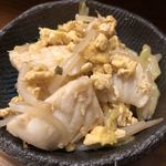 Horo suke - お通しのイカの卵炒め