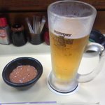 みらく - 生ビールは380円と良心的