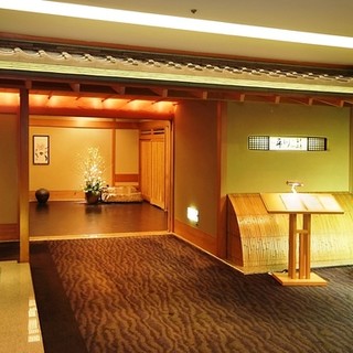 You can spend a luxurious time surrounded by a Japanese atmosphere.