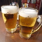 仙台ホルモン・焼肉 ときわ亭 - 生ビール