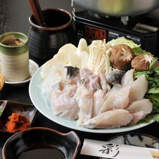 "Easy course" where you can enjoy all natural tiger blowfish dishes 5,280 yen