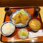 Shokudoutsurukame - アジフライランチ900円