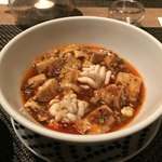 東京チャイニーズ 一凛 - 白子入り麻婆豆腐