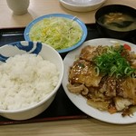 Matsuya - ふわとろ豚と温野菜定食Ｗ