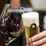 波へい - オーナーと乾杯♪