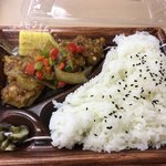 Orijimbentou - 「鶏肉の黒酢ソース弁当」（４４５円）