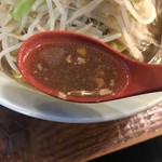 立川マシマシ - ミニラーメン（麺を豆腐に変更）スープアップ
