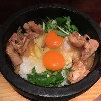 侘家古暦堂 祇園花見小路本店 - 石焼親子丼①