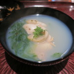 日本料理 晴山 - 30年3月　九十九里蛤　潮汁