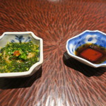 日本料理 晴山 - 30年3月　肝ポン酢