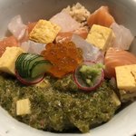 立場割烹 SSAW - 紅白の桜ちらし