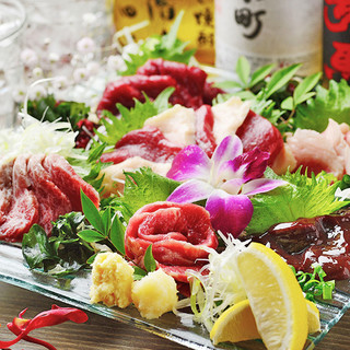 [Horse sashimi] Deliciousness that cannot be compared to other horse sashimi