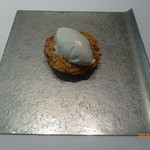 カンテサンス - 焼き立てパイナップルのタルト、マスカルポーネのアイスクリーム