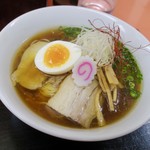 萬福軒 - 火入れ煮干しラーメン  優しい煮干しの効いた一杯