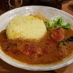 SPICY CURRY 魯珈 - 骨付きカシミールチリチキンカレー