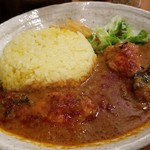 SPICY CURRY 魯珈 - 骨付きカシミールチリチキンカレー