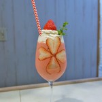 リリアーナ オーガニックカフェ - イチゴスムージー（1000円）