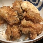 めしの助 - 牡蠣天丼
