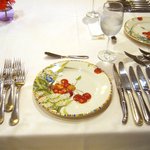 メゾン ドゥ アッシュ - 7600円コースのテーブルセッティング